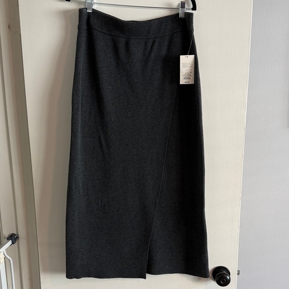 Target A New Day Wrap Column Midi Skirt - Picture 2 of 5
